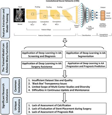 Deep learning techniques for imaging diagnosis and treatment of aortic aneurysm